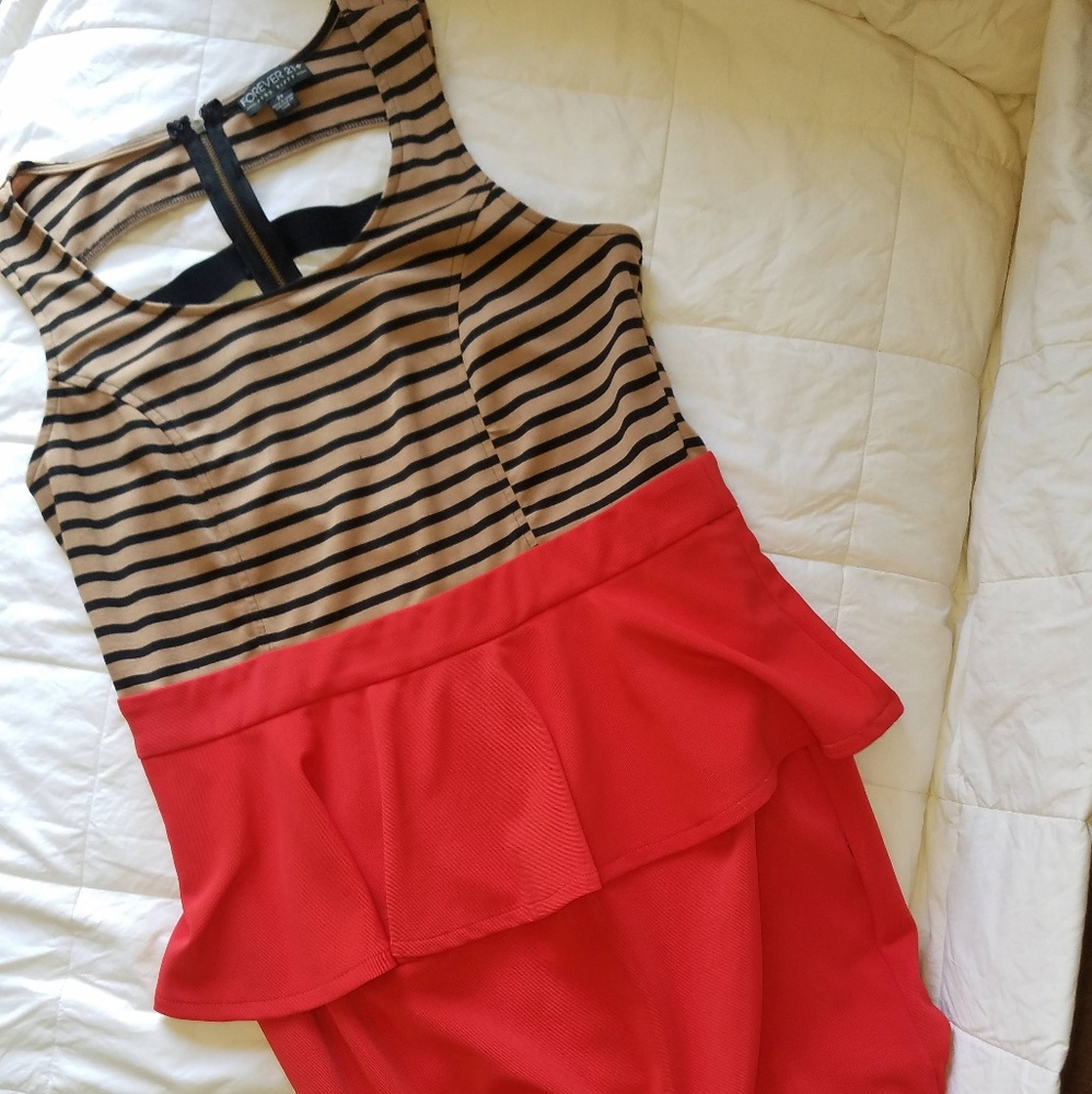 Forever21 Peplum dress